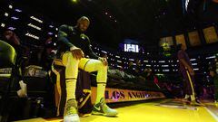 La estrella de los Lakers, LeBron James, habla tras la eliminación de su equipo y hace saltar las alarmas al valorar su futuro.