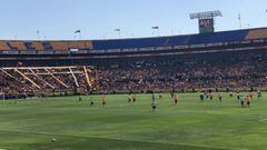Entrenamiento de Tigres en el Estadio Universitario
