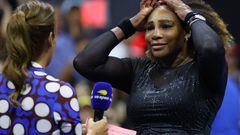 Tennis - U.S. Open - Flushing Meadows, New York, United States - September 2, 2022  Serena Williams of the U.S. after losing her third round match against Australia's Ajla Tomljanovic REUTERS/Mike Segar