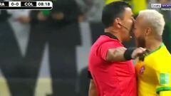 La fea actitud de Neymar ante el árbitro: El chileno perdonó