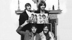 The Beatles: Paul McCartney, John Lennon, Ringo Starr y George Harrison.