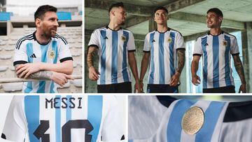 La Selección Argentina ya tiene camiseta para el Mundial