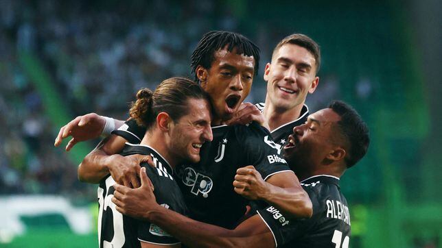 La Juventus de Cuadrado resiste al Sporting y está en semifinales