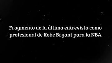 Las mejores frases de Kobe Bryant a lo largo de su carrera en la NBA
