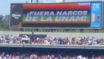 Piden acabar con el narco al interior de la UNAM