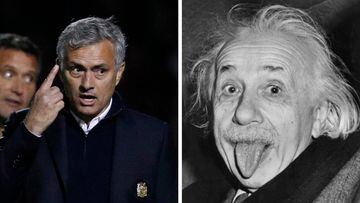 Mourinho habla de sus críticos como si fueran los 'Einsteins' del fútbol.