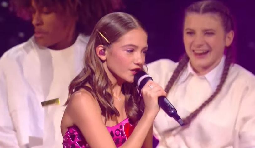 Zoé Clauzure (Francia), ganadora de Eurovisión Junior 2023 y Sandra Valero queda segunda