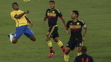 25 enero 2017: Brasil y Colombia jugaron un partido amistoso en homenaje a Chapecoense en Río de Janeiro. La Canarinha ganó el partido con gol de Dudú. 