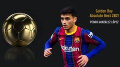 Barcelona&#039;s Pedri named Golden Boy winner 2021