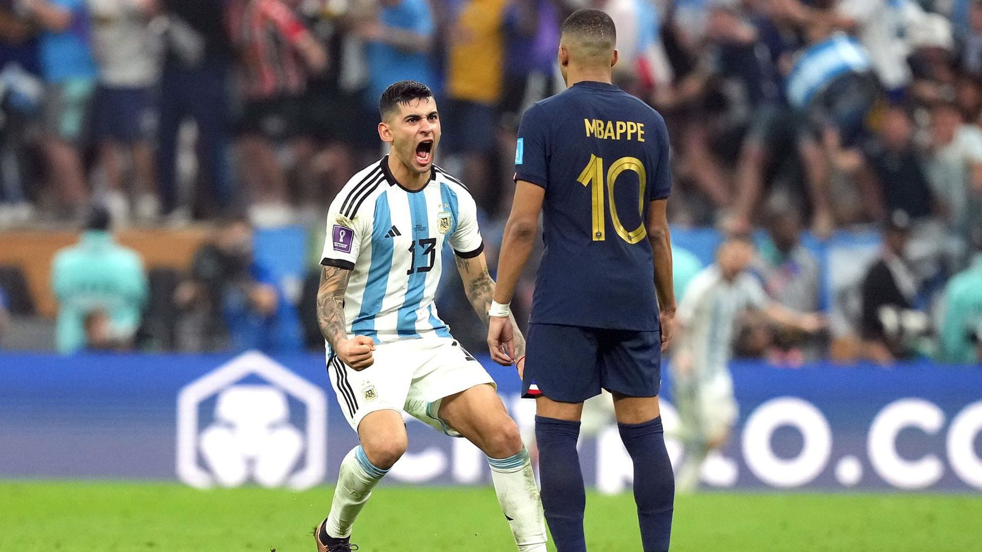 La razón por la que Cuti Romero le gritó en la cara a Mbappé - AS Argentina
