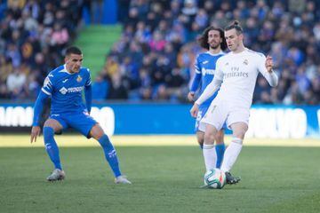 Gareth Bale in action against Getafe on January 4.