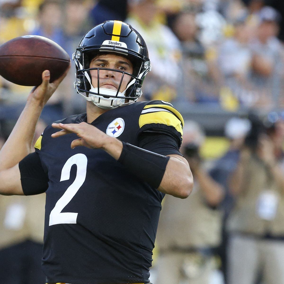 Mitchell Trubisky isn't perfect, but he's just right for the Steelers - The  Washington Post