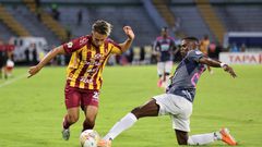 Deportes Tolima empata a un gol frente a Independiente Medellín.