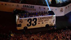 El Madrid encendió Cibeles: "Piqué, c..., saluda al campeón"