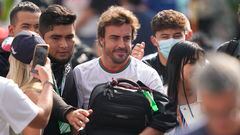 Fernando Alonso, en México.