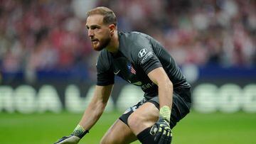 Jan Oblak of Atletico de Madrid during the La Liga match between Atletico de Madrid and Real Madrid CF played at Civets Metropolitano Stadium on September 18, 2022 in Madrid , Spain. (Photo by Colas Buera / Pressinphoto / Icon Sport)