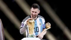 Messi: “Me hubiese gustado que Maradona me entregara la Copa”
