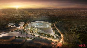 Se espera que la apertura de la nueva casa de los Rams sea en 2020 y el Super Bowl llegará en 2022.