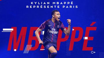 Mbappé joins PSG
