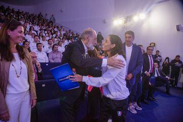 Nuria Diosdado agradeció su apoyo al empresario Carlos Slim