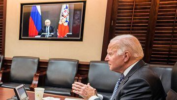President Biden spoke with Russian leader Vladimir Putin this week, warning that Russia should not make any further militarisic moves towards Ukraine...