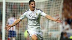 Recordamos el primer gol de James con el Real Madrid.