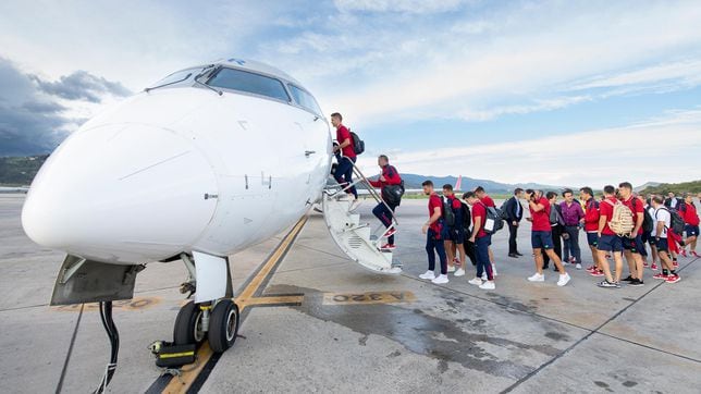 Un cohete chino retrasa el vuelo del Athletic rumbo a Girona