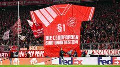 La afición del Bayern protesta: “Los colores del club son inviolables”