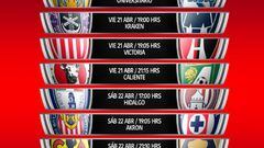 Liga MX: Fechas y horarios de la jornada 16, Clausura 2023