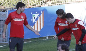 Diego Costa, Filipe y Villa dijeron adiós en el verano de 2014.