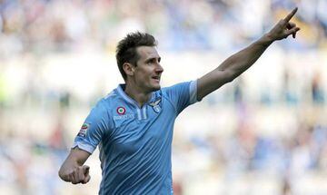 Klose con la Lazio.