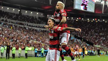 El crack de Flamengo que hizo sufrir a Ñublense en Río
