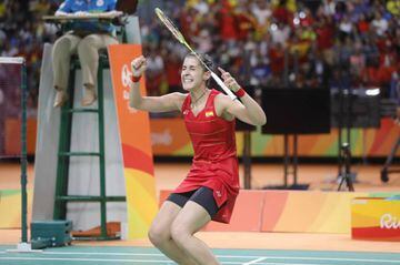 Carolina Marin, one of the stars for Spain's Olympic team.