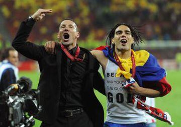 "Falcao se adapta a todo", fueron las palabras de Simeone sobre Falcao. El DT argentino destacó que el colombiano se encontraba en la élite del fútbol.