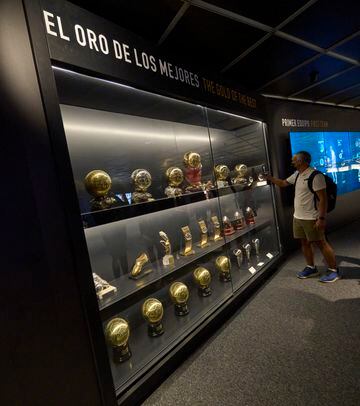 Los trofeos individuales de los jugadores del Real Madrid
