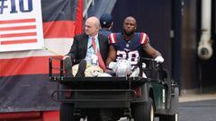 New England Patriots&#039; running back James White has been ruled out for the rest of the season following a hip injury in last Sunday&#039;s game versus the Saints.