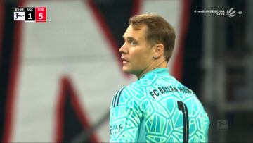 De él era casi imposible de esperar: vean la que preparó Neuer y que acabó en el gol del Eintracht