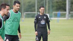 Entrenamiento Deportivo de La Coru&ntilde;a. Borja Jim&eacute;nez