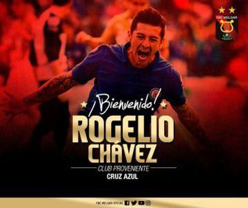 Rogelio Chávez se convirtió en el último mexicano en recalar en el futbol peruano al fichar por el FBC Melgar, después de su paso por Cruz Azul.