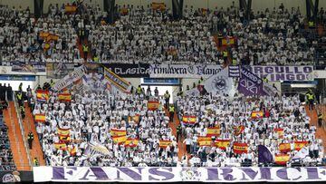 "No Cup final to be played here!" say the Bernabéu faithful