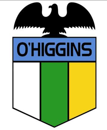 Versión actual, con el ave Fénix, símbolo de Rancagua, los colores blanco, verde y amarillo, de los clubes O'Higgins Braden y América.

