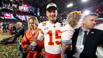 La esposa de Patrick Mahomes, Brittany, celebra el triunfo de los Kansas City Chiefs en el Super Bowl LVII: “Mi bebé lo hizo”.