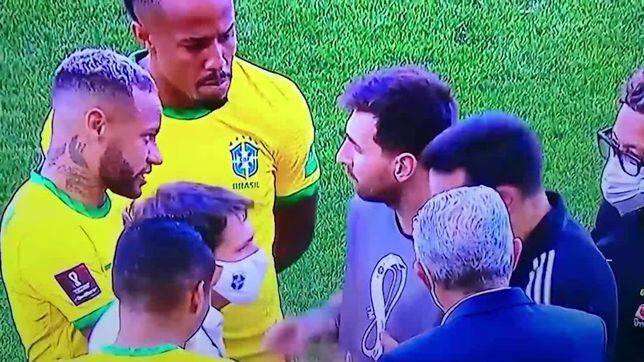 La reacción de Messi por el bochorno en el partido ante Brasil: "Escúchame a mí..."