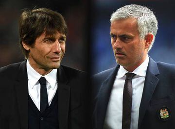Antonio Conte and Jose Mourinho go head-to-head on Monday night in the FA Cup.