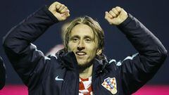 Modric equals Suker with Croatian Footballer of the Year award