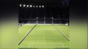 Así es la transformación del estadio de Tottenham para albergar la NFL