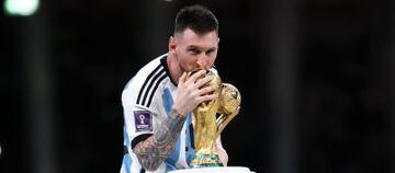 Messi fue elegido por la FIFA como el Mejor Jugador del Mundial de Qatar.