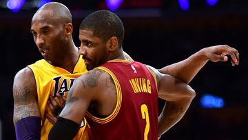 Kyrie Irving was compared to Kobe Bryant but what does he think?