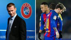 Messi y Neymar podr&iacute;an perderse la final de la Champions League de Cardiff.