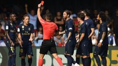 Celta defied by 10-man Real Madrid in Balaídos